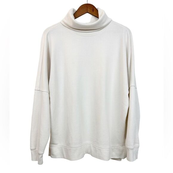 Madewell Miles Turtleneck Tunic in Bright Ivory Size Large - Picture 5 of 10